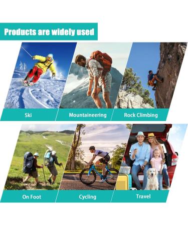 NATUCE Outdoor Gabuten Gaiters | Waterproof Adjustable Hunting & Hiking Gamschen for Men & Women | Perfect for Trekking Climbing & Snow Hiking - Buy Online on GoSupps.com