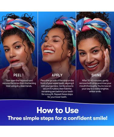 MySmile Teeth Whitening Strips Hydroxyapatite-Infuse White Strips Non-Sensitive Teeth Whitening with Soothing Natural Ingredients Enamel-Safe Residue-Free Non-Slip 21 Treatments Kit 42 Count (Pack of 1) - Buy Online on GoSupps.com