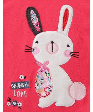 Girls Cotton Bunny Sweatshirt for Ages 1-2 Years | Long Sleeve Pullover Toddler Top - Buy Online on GoSupps.com