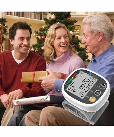 Wrist Blood Pressure Monitor with Large LCD Display & Voice Broadcast for Home Use | Automatic BP Machine with Memory & Irregular Heartbeat Monitor - Buy Online on GoSupps.com