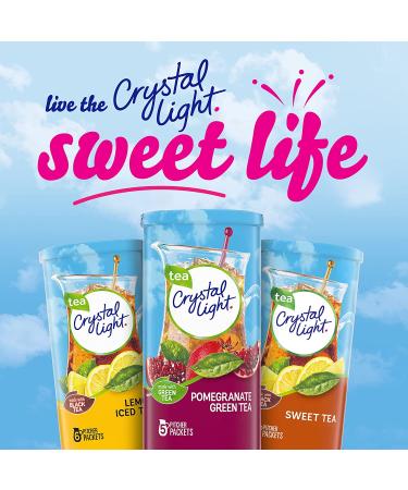 Crystal Light Sugar-Free Pomegranate Green Tea Drink Mix - 5 Count Packets - Buy Online on GoSupps.com