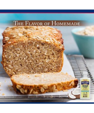 Happy Home Imitation Coconut Flavoring 7 oz - Non-Alcoholic & Certified Kosher - Buy Online on GoSupps.com