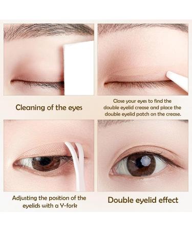 TORMEN 120 Pairs Double Eyelid Lift Strips | Invisible Waterproof Tape for Droopy & Single Eyelids | Natural Lace Mesh for All Eye Shapes - Buy Online on GoSupps.com