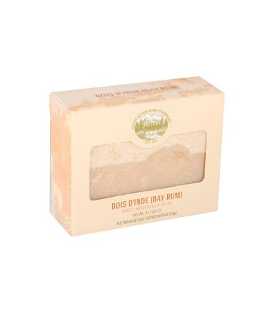 Buy Handmade Bay Rum Soap (4oz) - Organic All-Natural Bar with Beer & Essential Oils | Falls River Soap Company - Buy Online on GoSupps.com