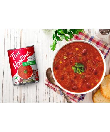Tim Hortons Vegetarian Chili Ready to Serve 425g Can - Buy Online on GoSupps.com