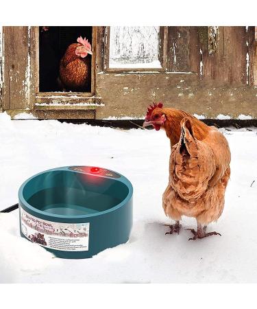 NAMSAN Outdoor Heated Pet Bowl - Ideal for Cats, Chickens, and Squirrels - Keep Your Pets Hydrated in Sub-Freezing Temperatures - Buy Online on GoSupps.com