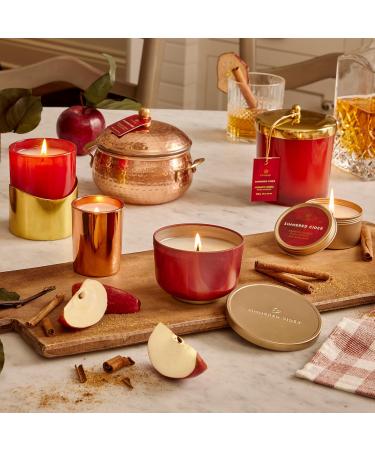 Thymes Simmered Cider Travel Tin Candle - Warm Scented Candle (2.5 oz) - International Shipping Available - Buy Online on GoSupps.com