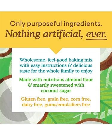Simple Mills Almond Flour Chocolate Chip Cookie Mix - Gluten Free, Nutrient Dense - 9.4oz (Pack of 3) - Buy Online on GoSupps.com