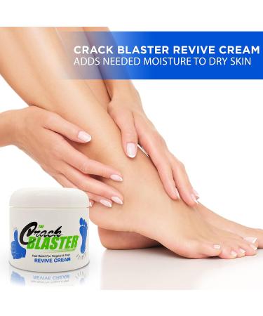 Buy Dry Skin Lanolin Cream - Heal Cracked Heels Elbows & Soft Hands | Crack Blaster Revive - Fast International Shipping - Buy Online on GoSupps.com
