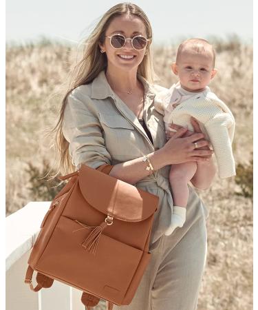Skip Hop Diaper Bag Backpack  Greenwich Vari  Toffee Greenwich Toffee - Buy Online on GoSupps.com
