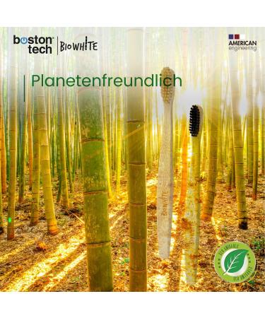 Biowhite Bamboo Toothbrushes - Eco-Friendly Soft Bristle BPA Free & Biodegradable (Set of 8) - Buy Online on GoSupps.com