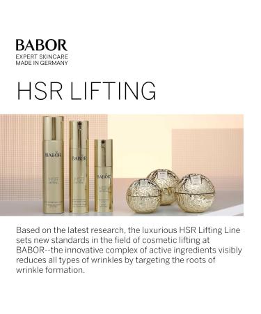 BABOR HSR Lifting Anti-Wrinkle Serum | Vegan Moisturizing Serum for Instant Tightening & Lifting | Slows Wrinkle Formation | Shop Now - International Shipping Available - Buy Online on GoSupps.com