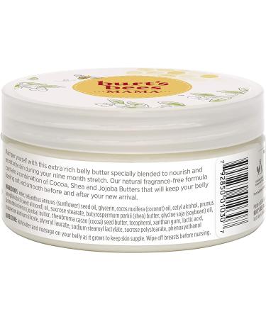 Burt's Bees Mama Belly Butter - Pregnancy Lotion & Stretch Mark Cream with Shea Butter and Vitamin E - 99% Natural - 6.5 Ounce (Pack of 1) - Buy Online on GoSupps.com
