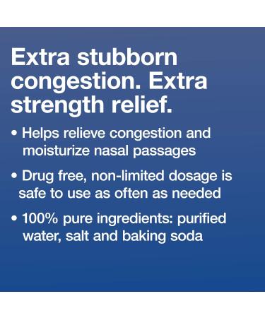 Arm & Hammer Simply Saline Nasal Mist Extra Strength, Severe Congestion, 1.6 Ounce - Buy Online on GoSupps.com