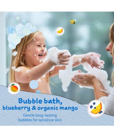 Childs Farm Kids Bubble Bath 250ml | Blueberry & Organic Mango | Gentle Cleansing for Dry, Sensitive, Eczema-prone Skin - Buy Online on GoSupps.com