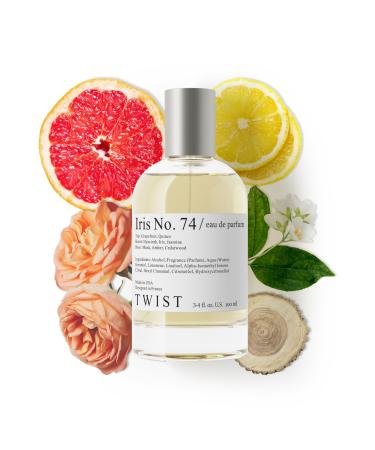 Twist - Iris No. 74 - Eau De Parfum Inspired by Chanel's Chance Eau Tendre Long-Lasting Perfume For Women Paraben Free Vegan Clean Ingredients Fragrance - Spray 100 ml | 3.4 fl. oz. Iris No. 74 - Inspired by Chance Eau Tendre 3.4 Fl Oz (Pack of 1)