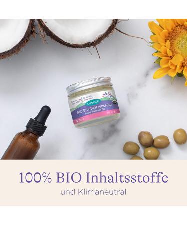 Lansinoh ORGANIC Nipple Ointment 60ml - Natural Care for Sensitive Nipples & Dry Skin - Climate Neutral - Buy Online on GoSupps.com