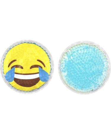 FOMI Care Kids Emoji Boo Boo Ice Packs (4 Pack) - Fun Gel Bead Wraps for Pain Relief | Reusable 4 Inch Hot/Cold Packs for Kids Injuries, Headaches, Tired Eyes - Buy Online on GoSupps.com