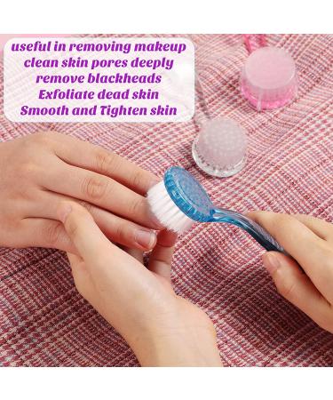6-Piece Facial Cleansing Brush Set with Soft Bristles - Exfoliating Face Brush for Makeup and Skincare Removal - Buy Online on GoSupps.com