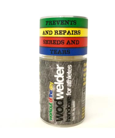 Callus Repair Hand Care Treatment Salve By WOD Welder - For Fitness Athletes  Gymnastics  Weightlifters  and Rock Climbing - Heals Rips and Tears  No Shaver Speeds Recovery - Smells Great  All Natural