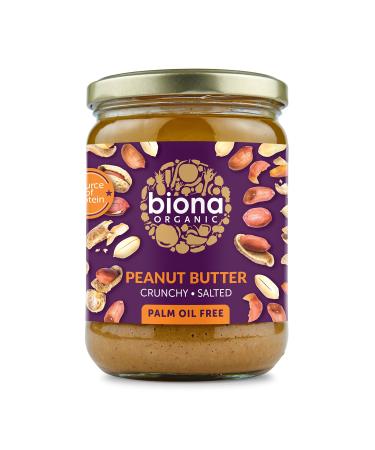 Org Crunchy Salt Peanut Butter 500g (Pack of 3)