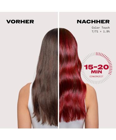 Wella Professionals Color Touch Vibrant Reds Coloration intense sans ammoniaque v g talienne avec purificateur m tallique pour des tons rouges lumineux jusqu' 28 lavages 55/65 ch tain clair - Buy Online on GoSupps.com
