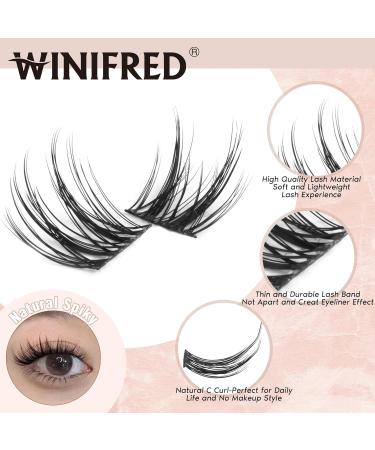 Manga Lash Clusters Kit - Natural Eyelash Extensions for Wispy Lashes | Winifred Manga - Buy Online on GoSupps.com