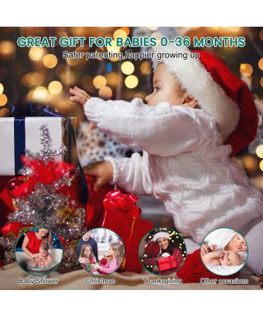 MISSLILI Christmas Tree and Hat Silicone Baby Teether - Perfect Baby Teething Toy for Festive Gifts - Buy Online on GoSupps.com