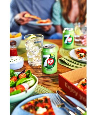 7UP Free Sans Sucres Citron & Citron Vert Canette 6 x 33 cl - Buy Online on GoSupps.com