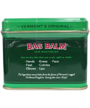 Bag Balm Vermont Original Moisturizing Ointment 8oz (2 Pack) - Soften & Hydrate Skin - Buy Online on GoSupps.com