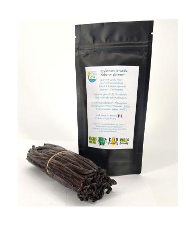 Buy Madagascar Vanilla Pods - Gourmet Bourbon Extra Quality 10 Fresh 14cm Pods International Shipping Available - Buy Online on GoSupps.com