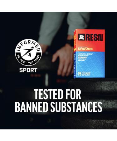 RESN Endure Electrolytes Variety Pack - Energizing Drink Mix for Hydration Natural Caffeine & Coconut | 15 Stick Packs for Home Gym & Sports - Buy Online on GoSupps.com