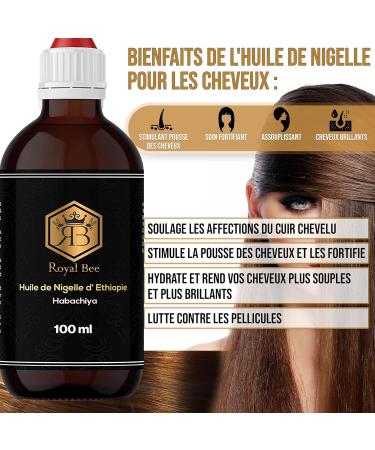 Pure Ethiopia Nigella Oil 100 ml - Black Cumin - Cold Pressure/Cosmetic and Food Grade - Care for Hair Scalp Body Skin - Buy Online on GoSupps.com