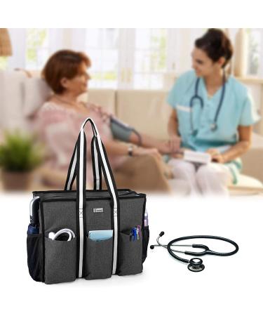 Trunab Large Shoulder Tote Bag for Nurses - Nursing Bag for Work, School, and Travel - Buy Online on GoSupps.com