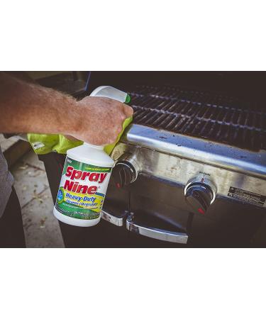 Spray Nine 26832 Heavy Duty Cleaner/Degreaser and Disinfectant 32 oz - White - Buy Online on GoSupps.com