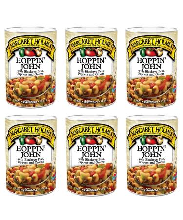 Margaret Holmes Hoppin' John with Blackeye Peas, Tomatoes, Onions & Jalapenos 14.5 Oz (Pack of 6) - Buy Online on GoSupps.com