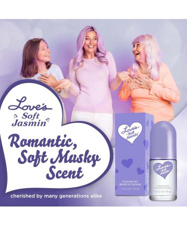 Dana Love's Soft Jasmin Cologne Mist 1.5oz Womens Body Spray Baby Soft Jasmin (1.5 Fl Oz) - Buy Online on GoSupps.com