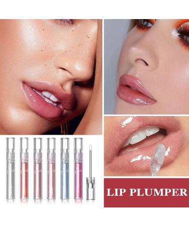 Buy Lip Glow Oil - Moisturizing Lip Balm & Plump Gloss | Set of 6 Hydrating Tinted Lip Oils for Fresh Texture - International Shipping - Buy Online on GoSupps.com
