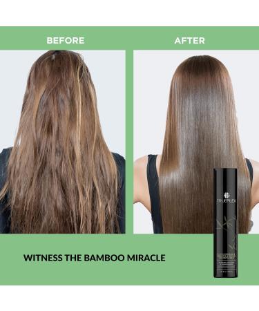 KERATHERAPY Bamboo Miracle Smooth & Repair Conditioner - 10.1 oz Vegan Hair Care for Damaged Frizzy & Dry Hair - Hydrating with Grape Seed Baobab & Bamboo Extract - Buy Online on GoSupps.com