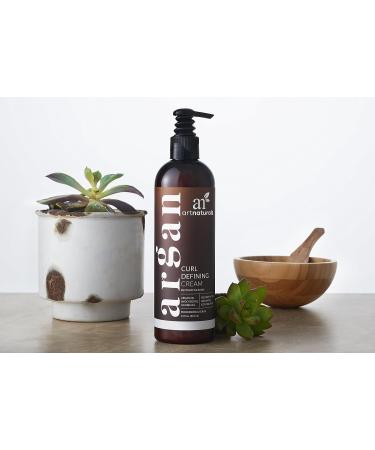 ArtNaturals Curl Defining Cream - Moisturizing Curls Enhancer with Almond, Jojoba & Argan Oil - Frizz Control for Wavy & Curly Hair - Sulfate Free - 12 Oz (ANHA-1201) - Buy Online on GoSupps.com