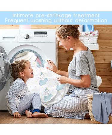 Hocaies 100% Cotton Stroller Mattress Cover & Clamping Sheet for Baby - Fits 78x36cm/80x40cm Moses Baskets | Elephant Design - Buy Online on GoSupps.com