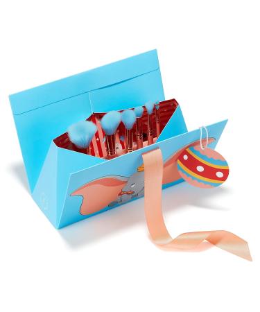 Official Disney Dumbo Makeup Brushes Set | 6-Piece Spectrum Brush Set with Soft Synthetic Bristles for Flawless Application - Buy Online on GoSupps.com