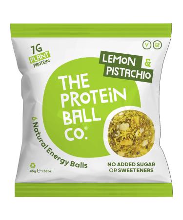 The Protein Ball Co. Lemon & Pistacho Protein Balls 45g