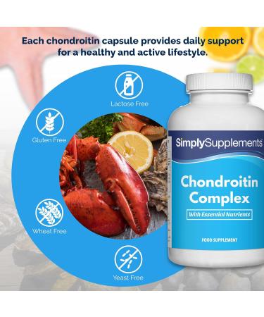 Buy Chondroitin Complex 180 Capsules - 3 Month Supply | SimplySupplements - International Shipping Available - Buy Online on GoSupps.com
