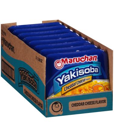 Maruchan Yakisoba Cheddar Cheese Flavor, 3.96 Oz, Pack of 8, (4178990766) 3.96 Ounce (Pack of 8) Chedder cheese