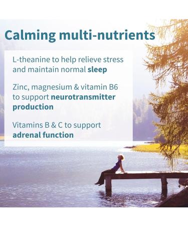 MindCare Balance Calming Supplement with Magnesium, L-Theanine, Omega-3 & B-Vitamins - 60 Capsules - Buy Online on GoSupps.com
