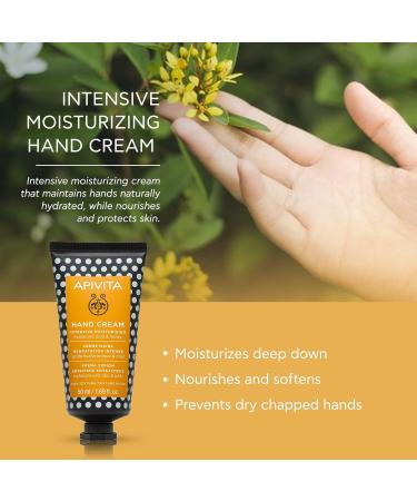 Buy Apivita Hand Cream Honey 50ml - Nourishing Moisturizer | International Shipping - Buy Online on GoSupps.com