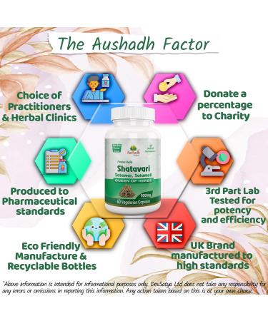 Organic Shatavari Capsules - Hormonal Balance & Reproductive Health Support - Buy Online on GoSupps.com