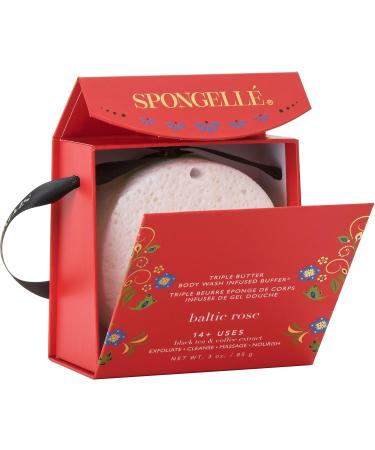 Spongell Romanticism Collection Shower Body Wash Infused Buffer Baltic Rose - Buy Online on GoSupps.com