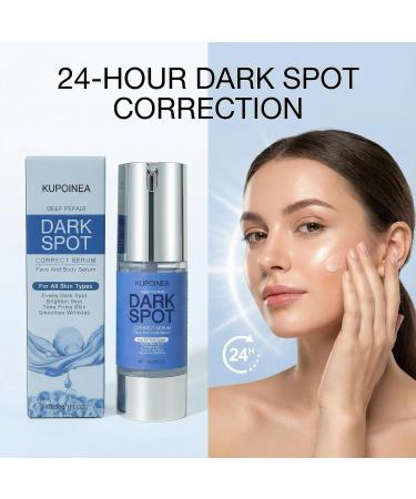 KUPOINEA Dark Spot Remover for Face and Body Serum: Advanced Formula Spot Corrector Cream with Niacinamide Age Spot Sun Spot Freckles Melasma Brown Spot - for Women and Men (1.0 Fl Oz) - Buy Online on GoSupps.com